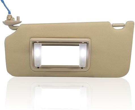 NHILES Driver Side Sun Visor Replacement For Honda Pilot 2009-2015 - Beige Color, Direct Fit For 83280-SZA-A01ZC - View #5