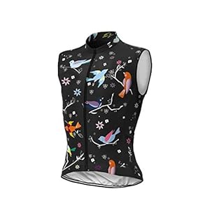 UGLY FROG Stoff-Upgrade – Milchfaser Herren Fahrradtrikot, Ärmellos Radtrikot Fahrrad Trikot Fahrradbekleidung für Männer, Atmungsaktive Summer Cycling Westen Radsport Bekleidung DEHerrenV27