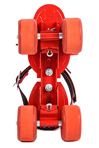Image of LEEUW *Leeuw FIRE Roller Skates* Standard Size in RED Colour