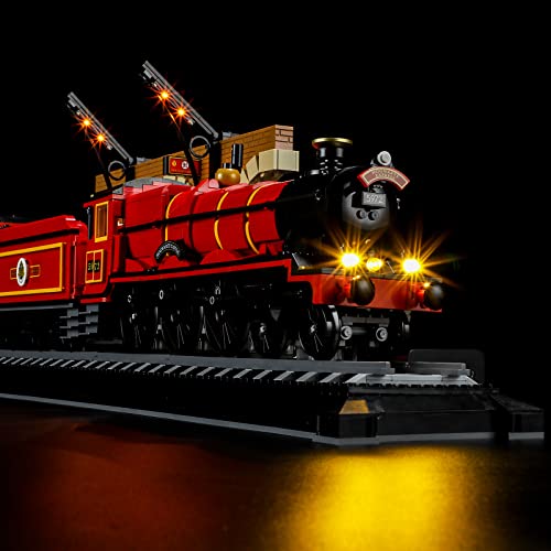 Image of BRIKSMAX LED Light for LEGO Hogwarts Express - Compatible with Lego Harry Potter Building Blocks Model - Light Kit