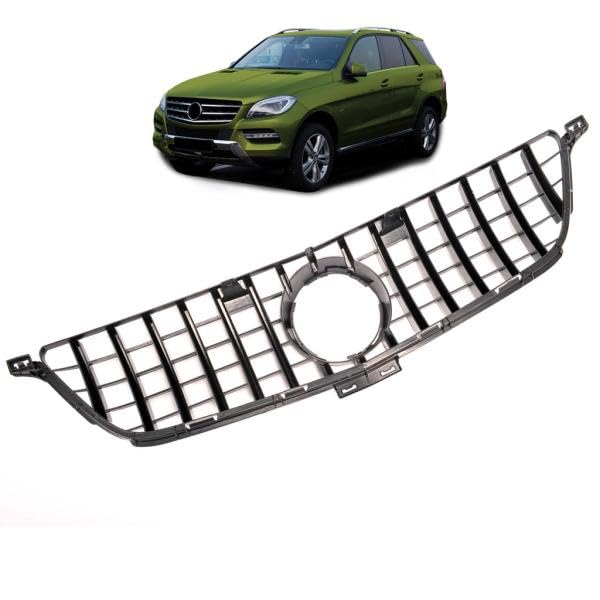 Calandre noire compatible avec Mercedes ML W166 jusqu'à 2015 Sport-Panamericana GT