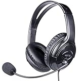 ✔️ [HAUTE TECHNOLOGIE] Ce casque PC a une impédance de 32 Ohm avec une fréquence de 20-20KHz. Sensibilité du casque de 113dB±3dB.