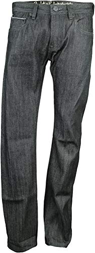 Cult of Individuality Men's Hagen Relaxed Black Jean Pants2