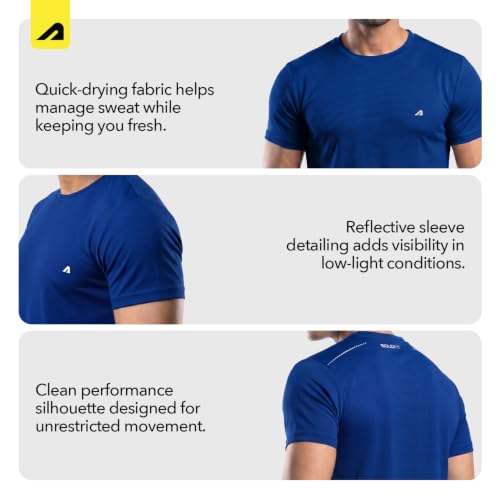 Image of Boldfit Gym T Shirts for Men Workout Breathable T Shirt for Man Active Wear Sports Tshirt for Men Lightweight Gym Tshirts for Man Dry Fit Running T Shirts for Boys Regular Fit Sports Tshirts