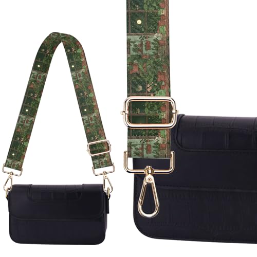 Image of Purse Strap Crossbody Shoulder Straps Adjustable Replacement 1.5 inch Wide for Women Girls Bag Cute Aesthetic