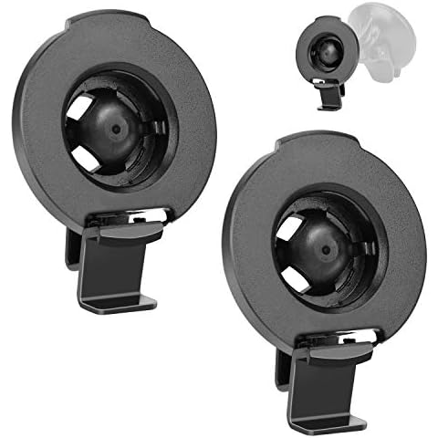Garmin Accessories GPS Bracket Cradle Mount Compatible with Garmin Nuvi 42LM 44 52LM 54 55LMT 56 58 2407 2408 2447 2448 2467 2497 2507 2508 2547 2548 2557 2567 2577 Nuvi GPS (2 Pack) Cover