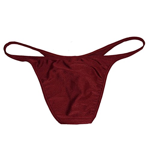 Men's Micro Briefs Drawing Thong Bikini Underwear Pouch Mini Trunks Guys Underwear Male Shiny Posing String Briefs Pants2