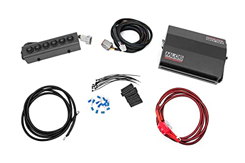 Rough Country MLC-6 Universal LED Light & Accessory Controller - 6-Switch Rocker Panel with Power Block for Off-Road Jeeps, Bronco, Truck, UTV, 50A - image 1
