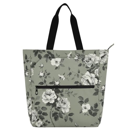 Bolsas de mano con cremallera en tela Oxford 600D, perfectas para compras y playa