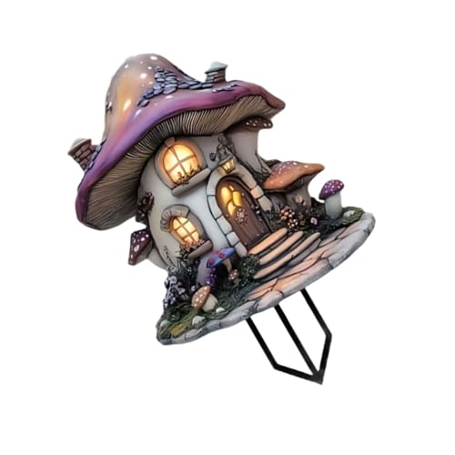 Estaca de resina resistente a la intemperie, para decoración al aire libre, para parterres, vallas, pasillos, jardín, boda, regalo