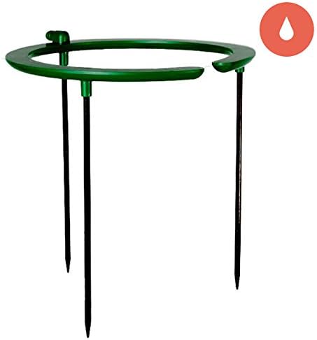 Hydro Hat Dripper 6in Even Watering Ring with Stakes for Hydroponic and Container Irrigation