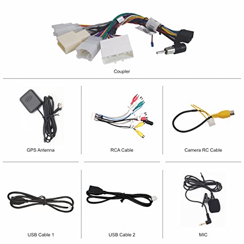 Image of 9 Inches Advanced Car Radio Receiver Android 10 System for Toyota Urban Cruiser with 2GB /32GB RAM & ROM, Gorilla Glass /Full HD Display /WiFi /GPS /SWC and HD Parking Camera