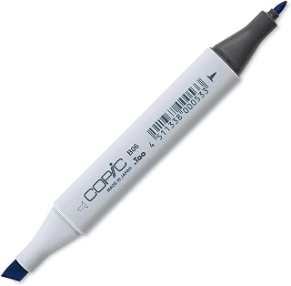 Copic Classic, Dual-Tip Alcohol Marker, B06-Copic, Peacock Blue