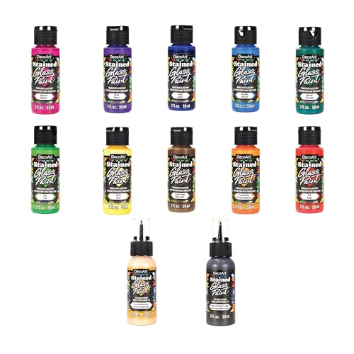 DecoArt Stained Glass Paint Set