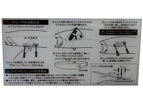 ガンクラフト　ジョイクローラー　セット Amazon | ガンクラフト ジョイクローラー178用 スペアウイング