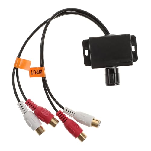 OSALADI Volume Control Knob for Car Stereo Bass Knob Remote Level Control for Car Amplifier