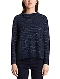 Langarm Marc Cain Sports Damen MS 41.53 M39 Pullover, Blau (Midnight Blue 395), 38 (Herstellergröße: 3)