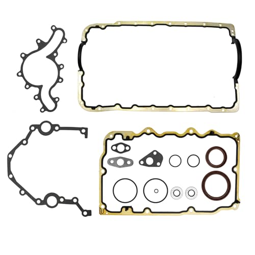 Image of Saihisday Lower Gasket Set with Oil Pan Gasket Seals CS9293 Replacement for Explorer 97-04 Mountaineer 98-04 Explorer Sport Trac /Ranger /B4000 2001 2002 2003 2004 4.0L V6