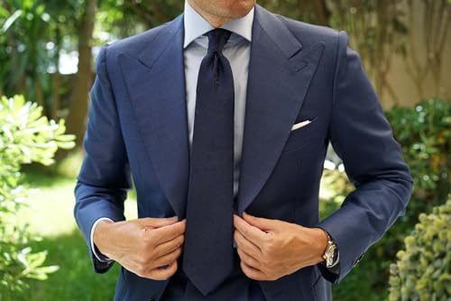 Image of OTAA Floral Necktie Casual Ties for Men - Perfect Neck Tie for Groomsmen Wedding Ties or Formal Occasions