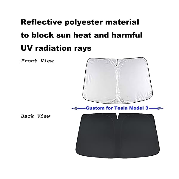 Tesritar-2021-Model-3-Windshield-ShadeFoldable-Sunshade-for-Tesla-Model-3Tesla-Model-3-Windshield-Sunshade-with-Double-Layered-UV-ProtectionTesla-Model-3-Accessorie2016-2021-Version Tesritar 2021 Model 3 Windshield Shade,Foldable Sunshade for Tesla Model 3,Tesla Model 3 Windshield Sunshade with Double-Layered UV Protection(Tesla Model 3 Accessorie,2016-2021 Version)