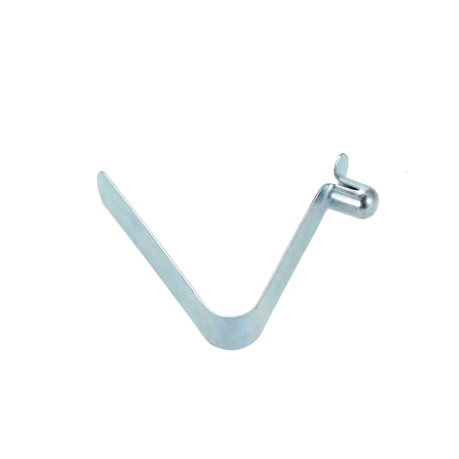 ZJchao Tent Pole Clips, 6pcs Push Button Spring Clip Kayak Paddle Spring Clasp Snaps Stainless Steel Push Button Spring Clip for Camping Awning Tent Pole (8mm Single pin)