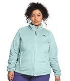 The North Face Women's Osito Full Zip Fleece Jacket (Standard and Plus Size), Muted Pine, 1X Plus