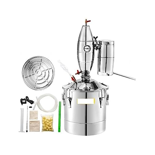 Máquina destiladora de Alcohol 20L, 30L, 50L, 70L, equipo elaboración cerveza, aparato dispensador vino Moonshine DIY, Kit electrodomésticos Funcionamiento Estable(70L)