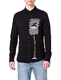 Desigual; Camiseta de manga larga; Negro; Aaron
