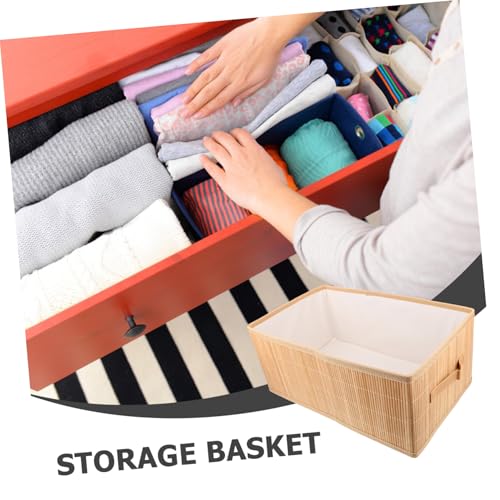 Panier à linge pliable grand modèle avec poignées pour ranger les objets divers - 7