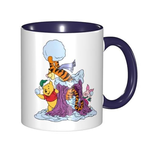くまのプーさん マグカップ 330ml ティーカップ コーヒーカップ カップ セラミック Mug Cup 軽量 直接ドリップ おしゃれ かわいい 電子レンジ対応 グッズ オフィス 家用 プレゼント
