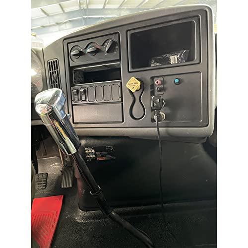 Mgwill Chrome Plastic Gear Shift Knob Cover For 9 10 13 15 18 Speed Eaton Fuller Transmissions 41021 #TOP2