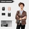 SHIDU Flexible Costume Microphone Headset,Original Sound Adjustable Wired Microphone with 3.5mm Audio Plug for Voice Amplifier Speakers