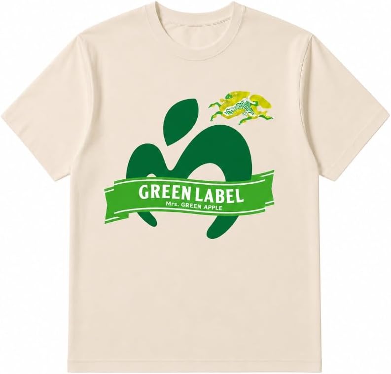 Amazon.co.jp: ミセス・グリーン・アップル風 Tシャツ 綿100％ 半袖
