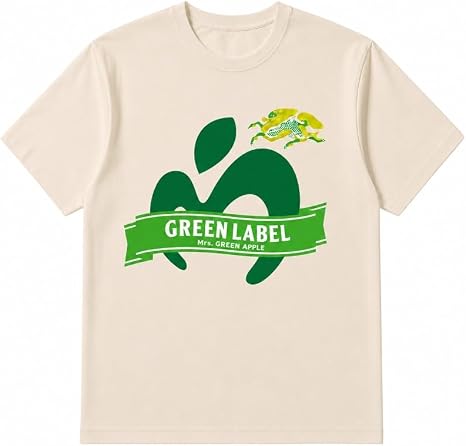 Amazon.co.jp: ミセス・グリーン・アップル風 Tシャツ 綿100％ 半袖