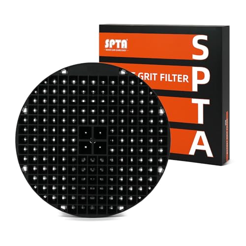 SPTA Car Wash Bucket Insert 1Pc Car Washing Grit Trap Car Wash Filter Filter for Dust and Dirt Car Cleaning Tool for Separating Gravel Suitable for Cars Cleaning and Care Work