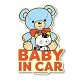 Sony Creative Products タマ＆フレンズ BABY IN CAR ビニールステッカー, うちのタマ知りませんか？, 87mm×129mm, 車用アニメキャラクターデザイン, 日本製