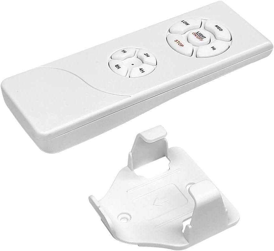 QIACHIP Universal Ceiling Fan Light Wireless Remote Control Switch Additional Remote Control Two Packs Can Be Used for Multiple Controls