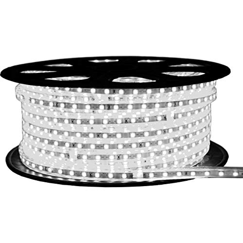 Tira de luces LED blanca fría 148 pies 120 Voltios miniatura 1