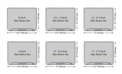 Image of Galaxsia Pattern D46 Vinyl Laptop Skin /Sticker /Cover /Decal Compatible for Any 13 to 13.3 Inches Laptop (Hp /Dell /Sony /Acer /Lenovo /Asus. Etc) Or Notebook.