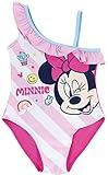  Bañador Minnie Mouse Disney para Playa o Piscina  Bañador Disney Minnie Mouse con Volante  Bañador Minnie Mouse para Niñas (2 años, Rosa)