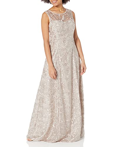 Image of Adrianna Papell Women's Sequin Lace Gown