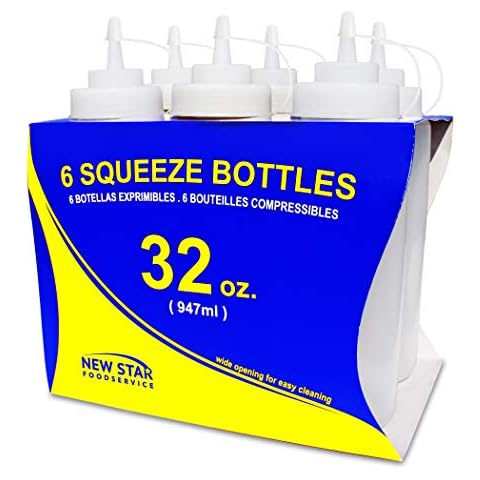 New Star Foodservice 26269 Squeeze Bottles Cover
