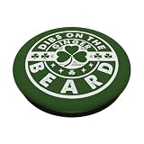 Dibs On The Ginger Beard Funny St Patricks Redhead Men Tee PopSockets Adhesive PopGrip