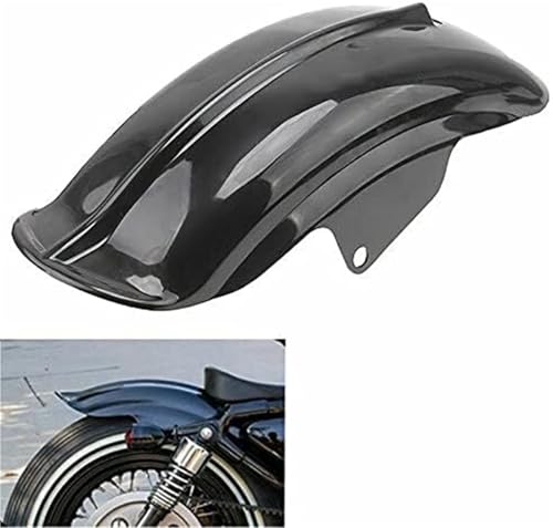 Accessoire pour Bobber garde-boue arrière noir moto custom - 5