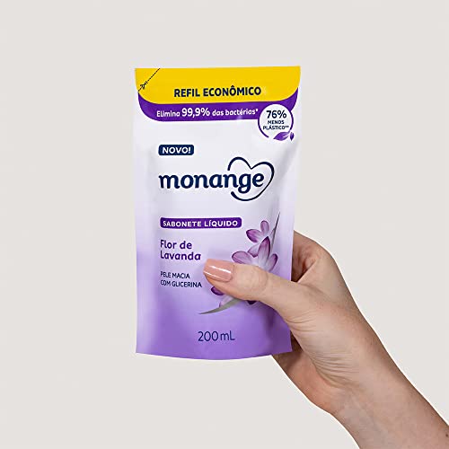 Coty Refil Sabonete Líquido Monange Flor De Lavanda 200Ml