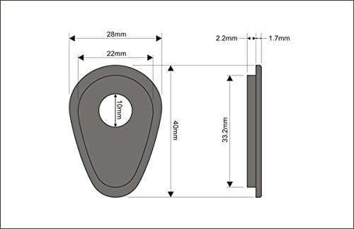 Miniatura 5 de Espaciadores adaptadores para luces direccionales, delanteros o traseros