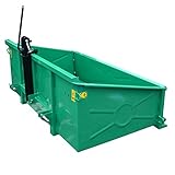 Heckcontainer | 1500 mm | kippbar | Dreipunkt Kat 1 + 2, Transportcontainer, Heckmulde, Kippmulde, Mulde, Container, Schlepper, Trecker, Traktor, kippbar
