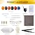 HVLP Paint Sprayer,1200W High Power Electric Spray Gun,6 Nozzles,3 Spray Patterns & 1200ml Large Container for Furniture,Cabinets,Walls,Fences,Garden & Outdoor