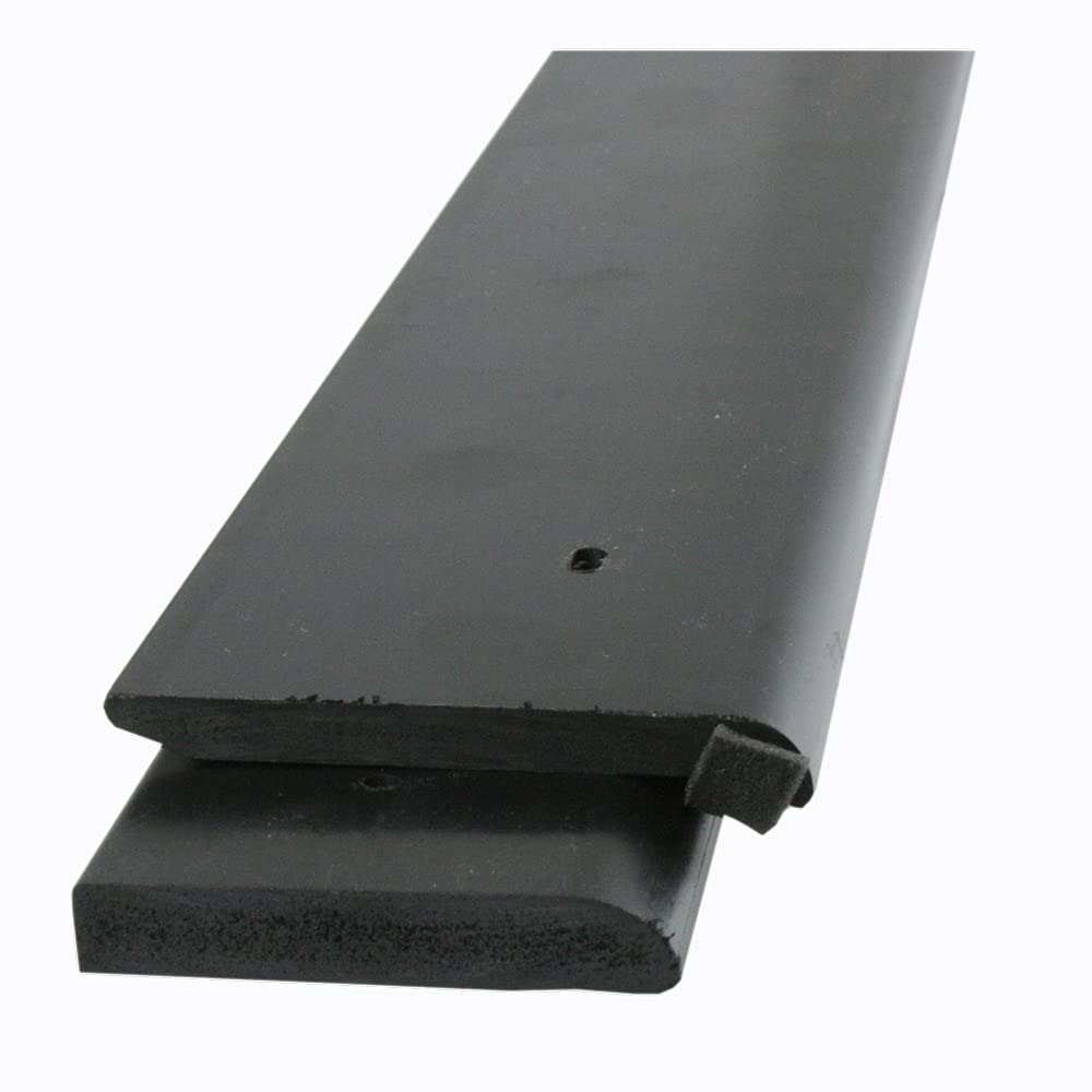 Quicktrim Drip/Gutter Edge Trim Black 2.5m | Quicktrim Flat Roofing System