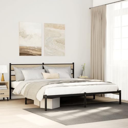 -Somieres de Metal sin Colchón 180x200 cm Super King-